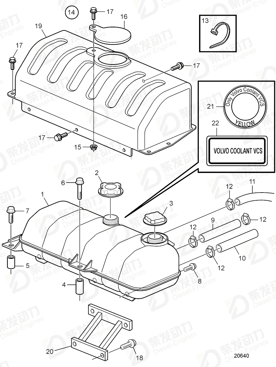 volvo penta Flange screw 990862 Drawing volvo penta Flange screw 990862 Drawing